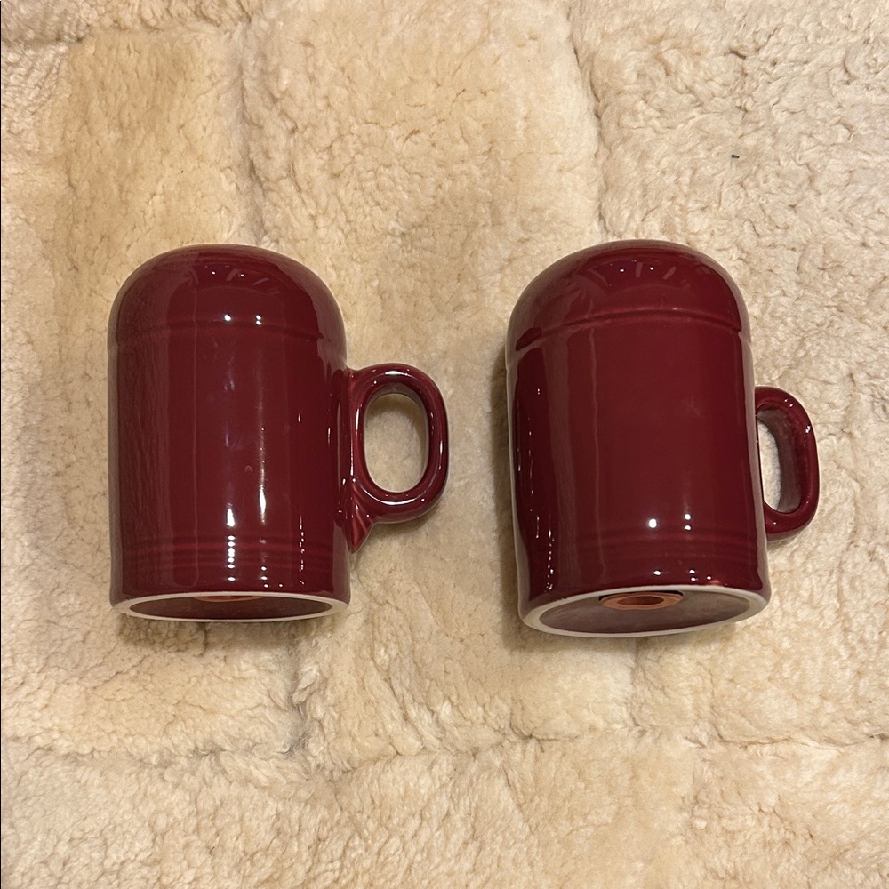 Fiesta ceramic Rangetop Salt & Pepper shakers
